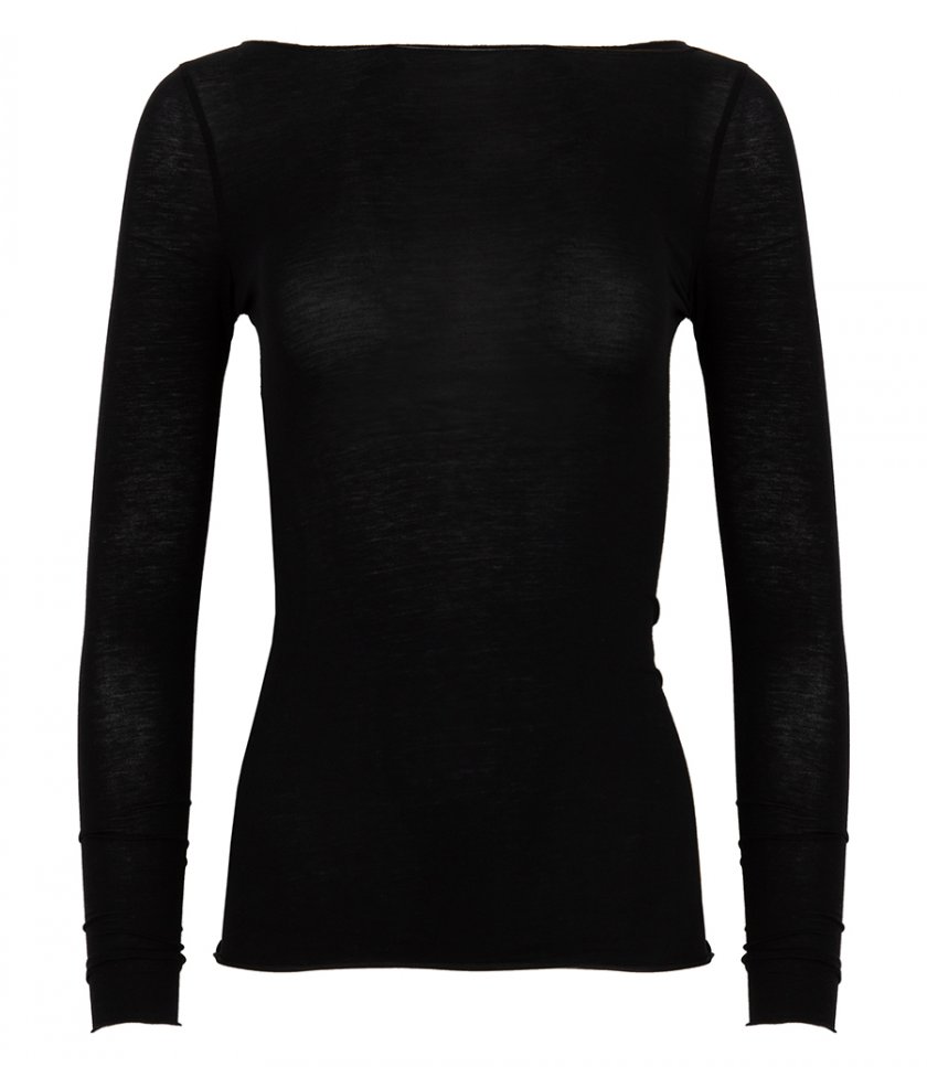 SALES - BOATNECK LONG SLEEVE T-SHIRT
