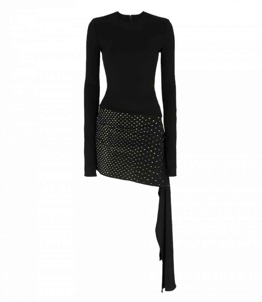 SALES - MINI DRESS THERMOSTRASS SABLE