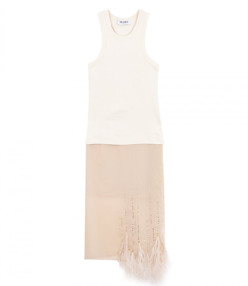 SALES - MIDI DRESS EMBR GEORGETTE