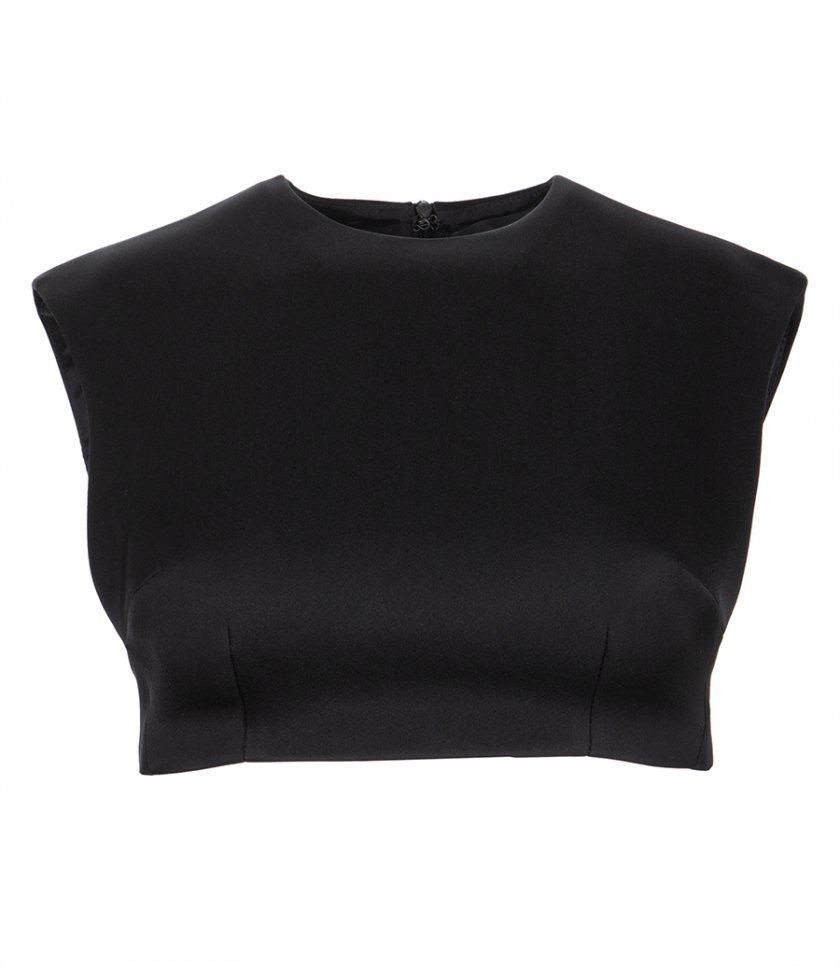 SALES - SLEEVELESS CROP TOP