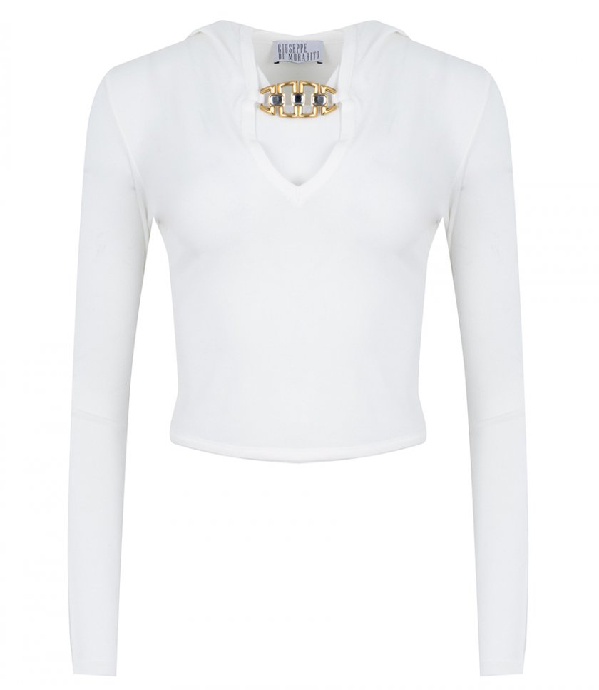 SALES - LONGSLEEVE TOP WITH HOOD