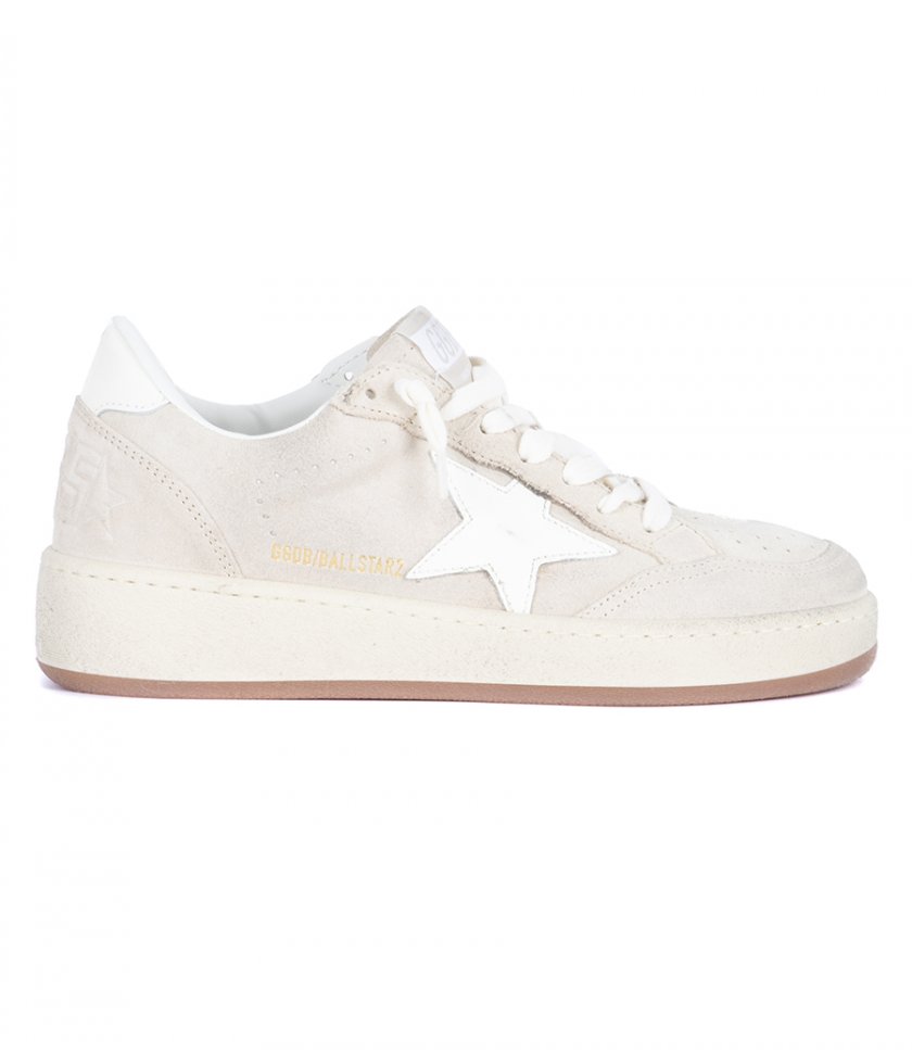 SHOES - BEIGE SUEDE BALL STAR 2
