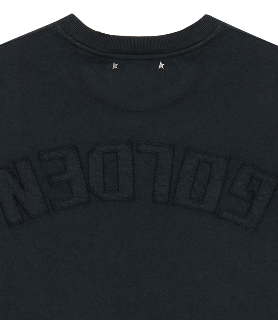 RELAXED FIT T-SHIRT REVERSE LOGO PATCH