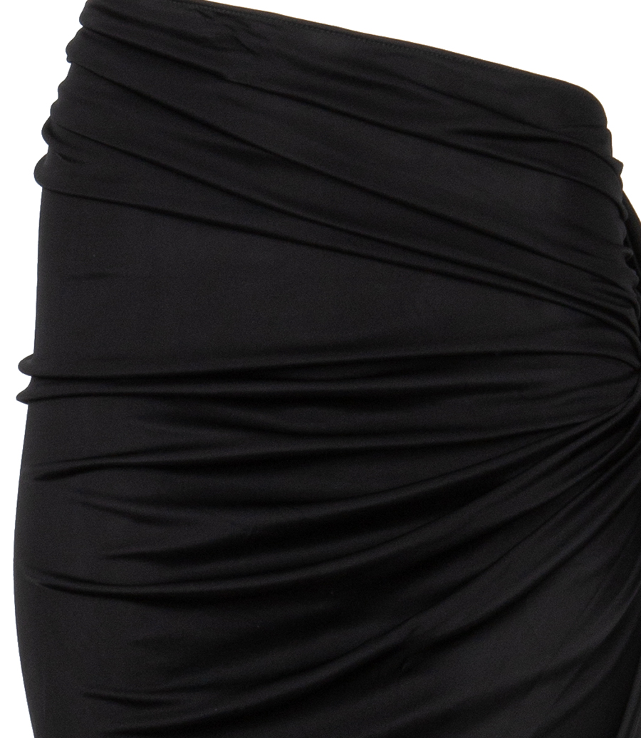 DRAPED ASMMETRIC SKIRT