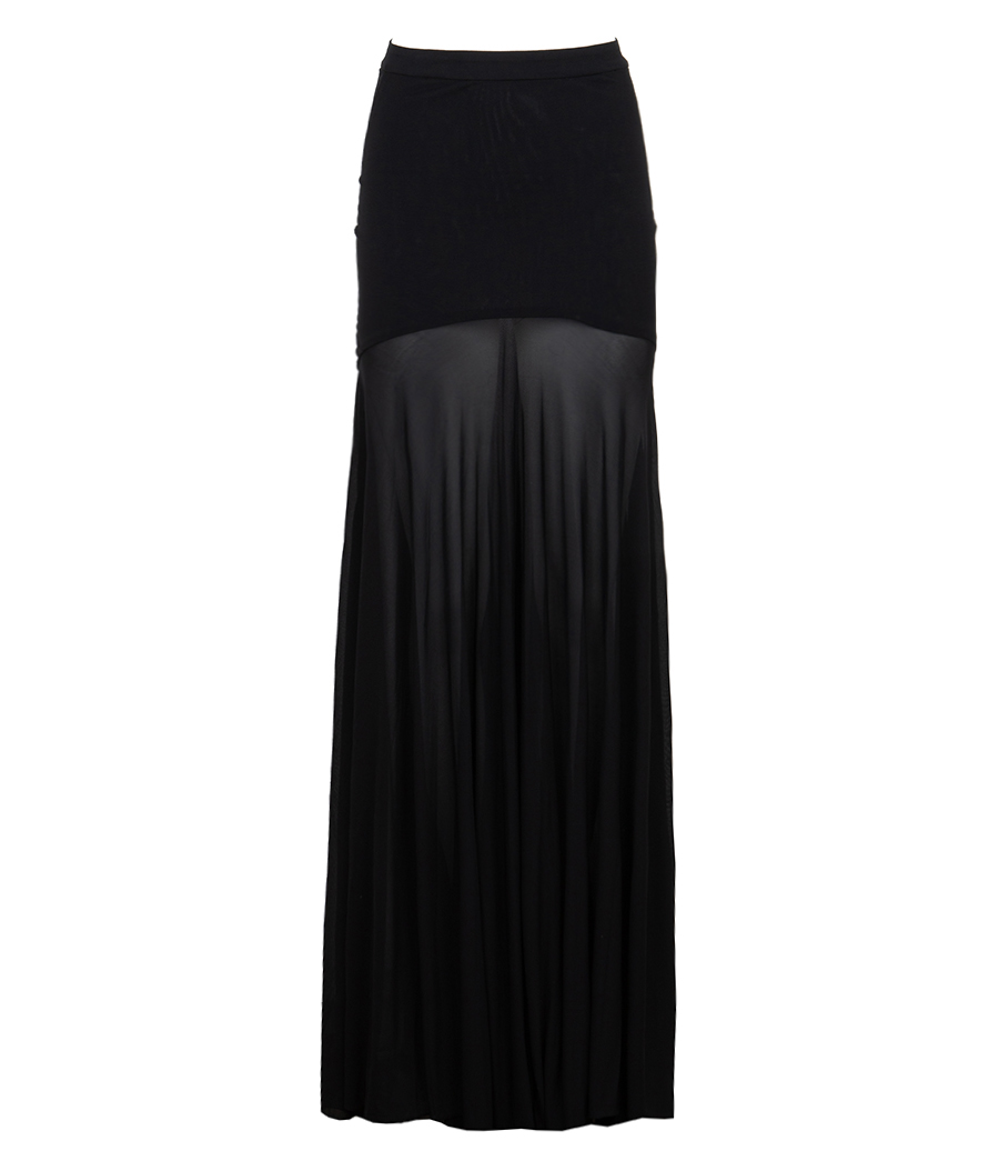 ATLEIN - LONG GODET SKIRT