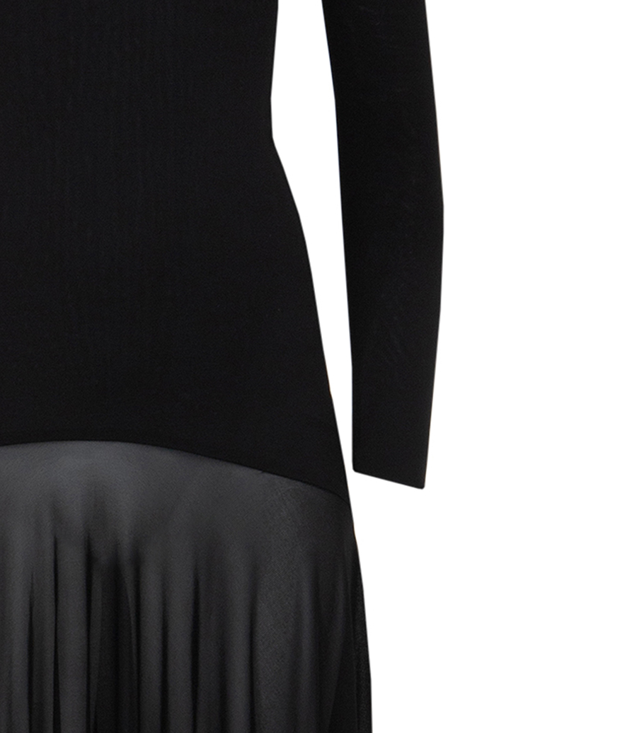 LONG SLEEVES LONG DRESS