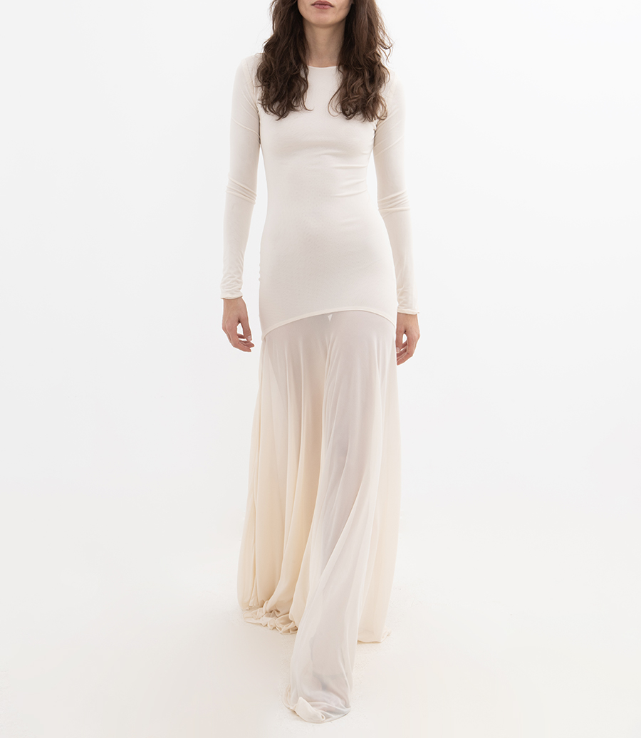 LONG SLEEVES LONG DRESS