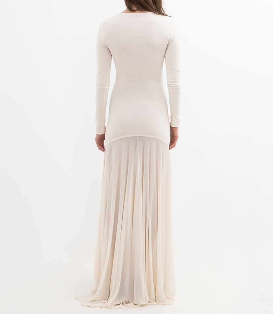 LONG SLEEVES LONG DRESS