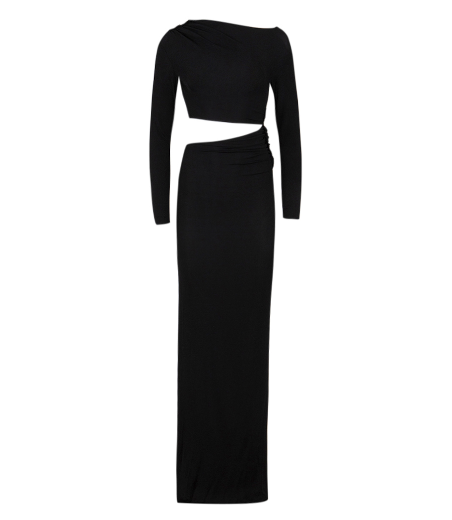 ATLEIN - CUT OUT LONG DRESS