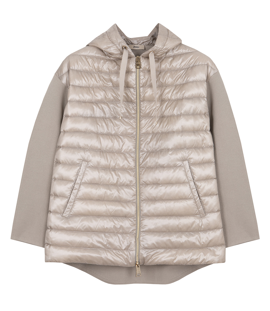 HERNO - ULTRALIGHT NYLON HOODED JACKET