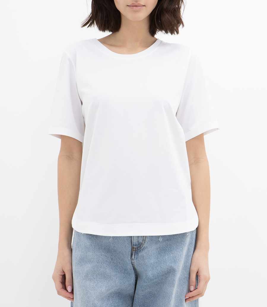 SUPERFINE COTTON STRETCH T-SHIRT