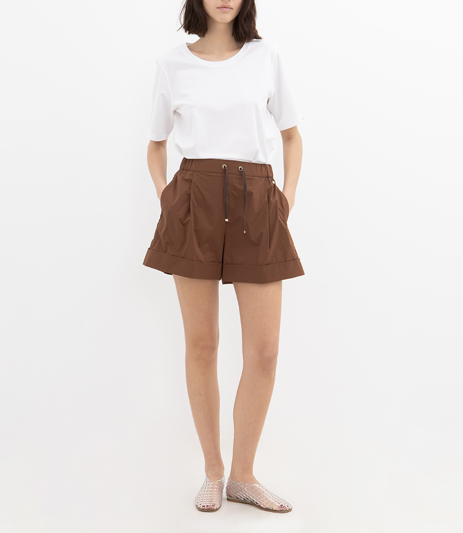 SUPERFINE COTTON STRETCH T-SHIRT