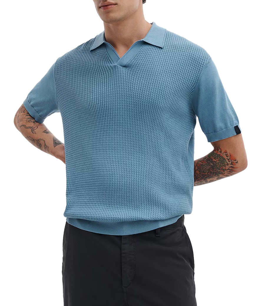 SAXON SILK BLEND JOHNNY POLO | Soho Soho Eshop