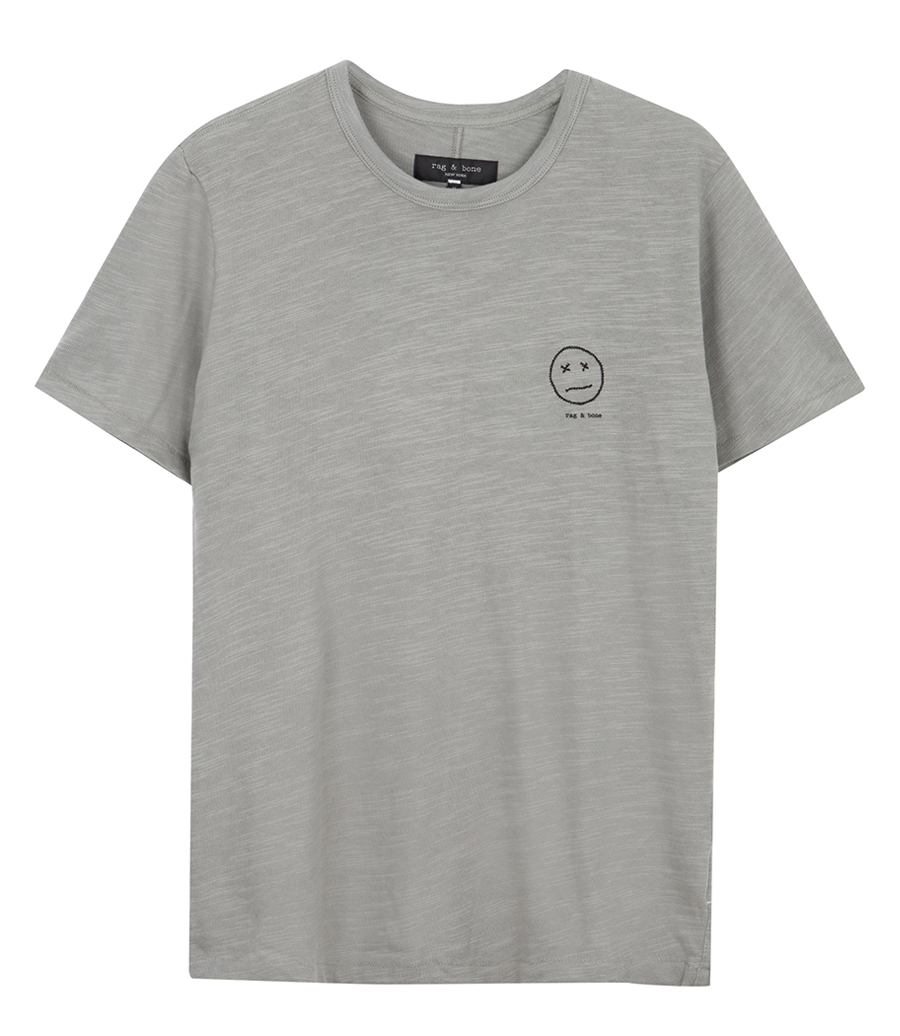 RAG & BONE - SOUR FACE EMBROIDRED TEE