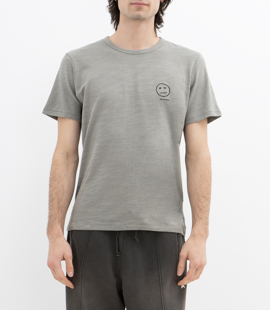 SOUR FACE EMBROIDRED TEE