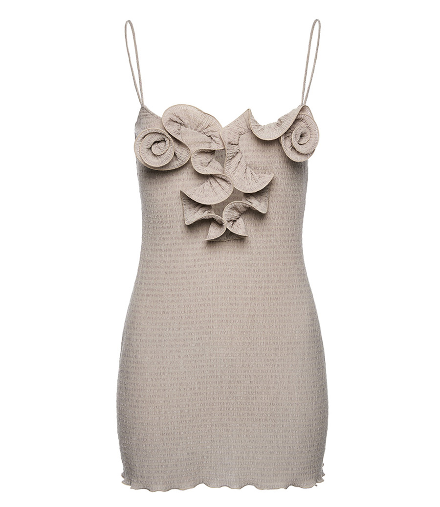 MAGDA BUTRYM - SLEEVLESS CREPE MINI DRESS