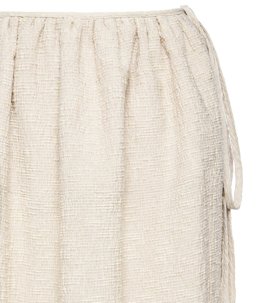CREPE LONG SKIRT