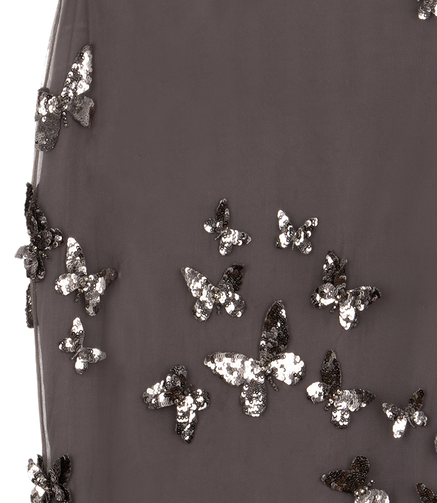 EMBROIDERY BUTTERFLY SKIRT