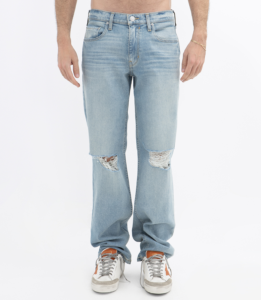 HERITAGE DOHENY RELAXED STRAIGHT JEAN DESTRUCTED