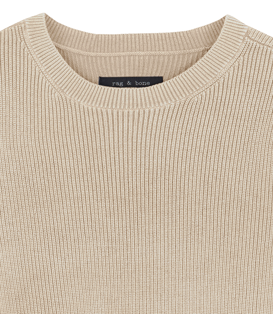 ACID WASH DEXTER CREWNECK SWEATER