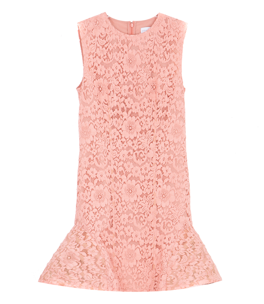 STELLA McCARTNEY  - LACE MINI DRESS CAMELIA