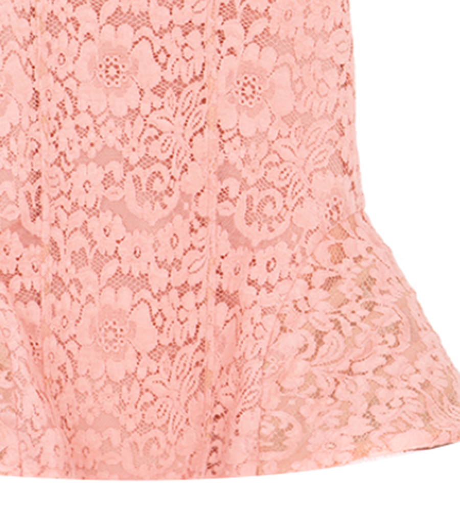 LACE MINI DRESS CAMELIA