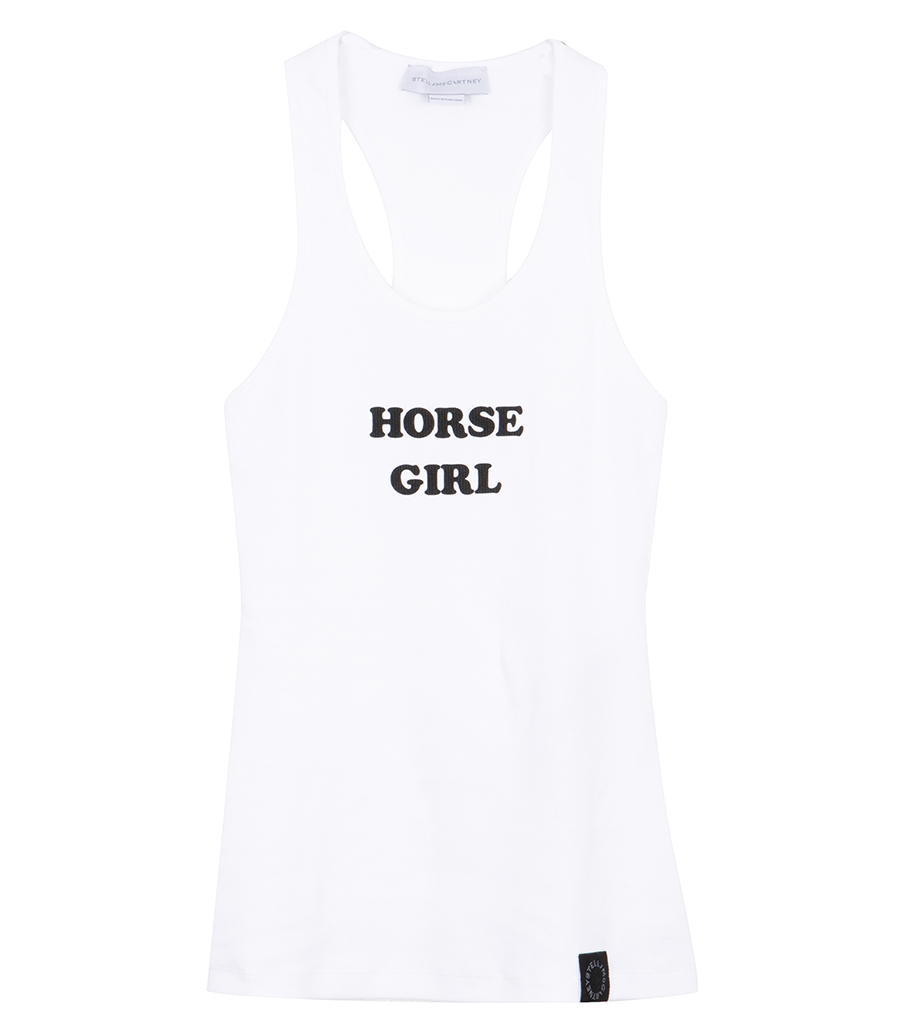 STELLA McCARTNEY  - HORSE GIRL TANK TOP