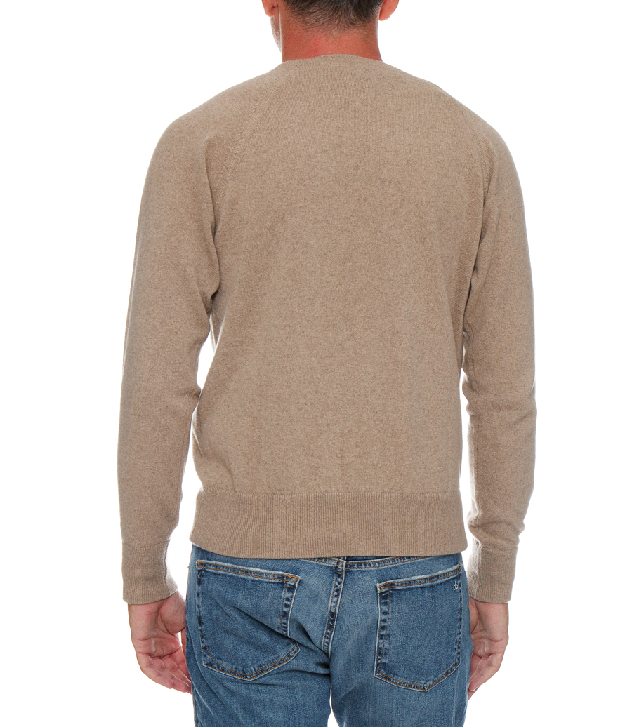 CREW NECK CASHMERE PULLOVER