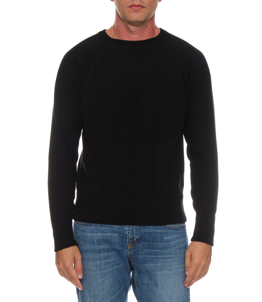 CREW NECK CASHMERE PULLOVER