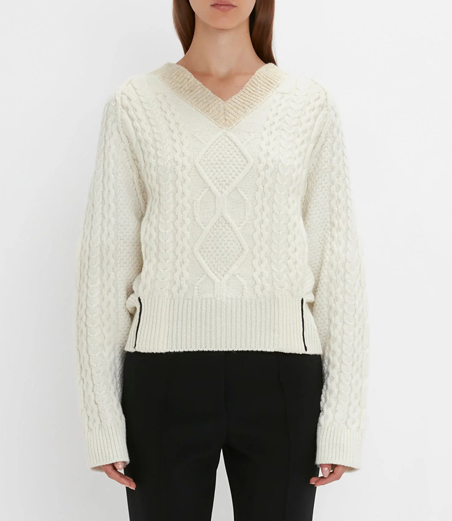 V-NECK JUMPER