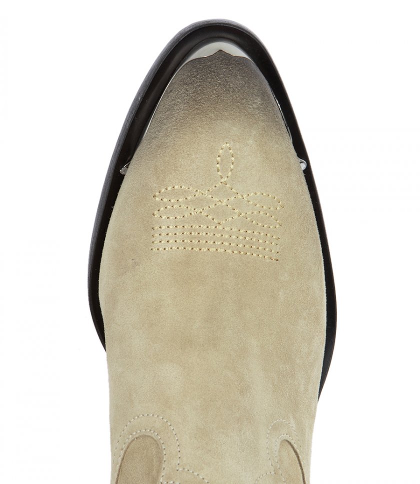 PATTY ANKLE BOOTS WAXED SUEDE