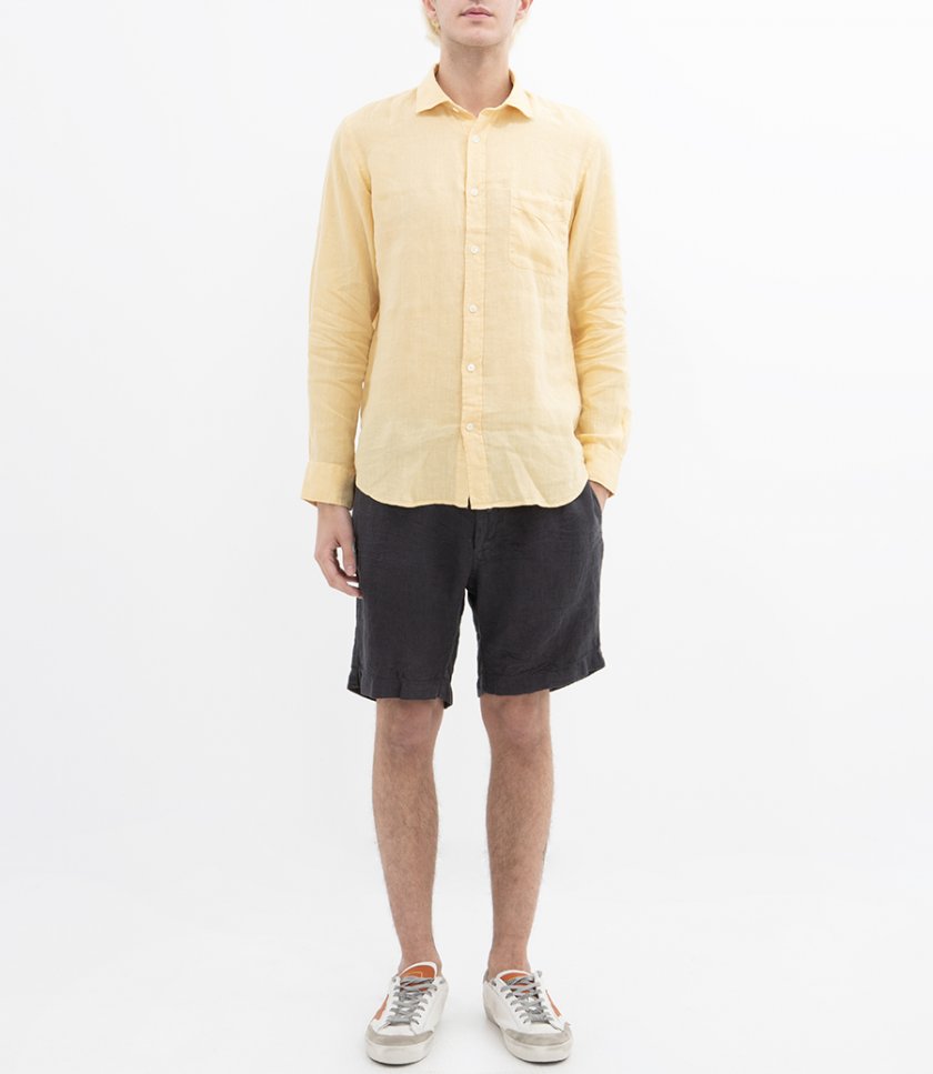 LINEN STORM PAT SHIRT