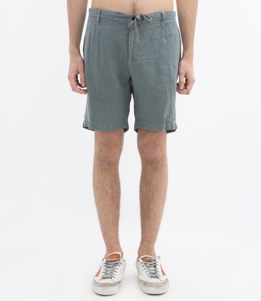 LINEN TANK SHORTS
