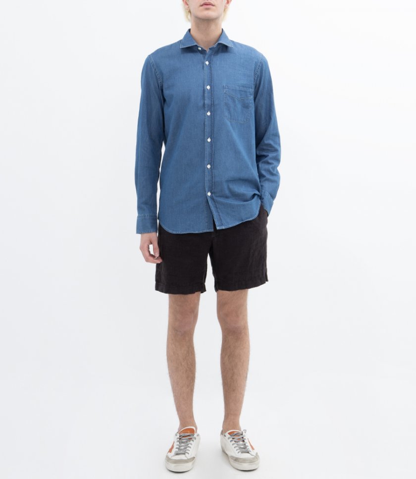 LINEN TANK SHORTS