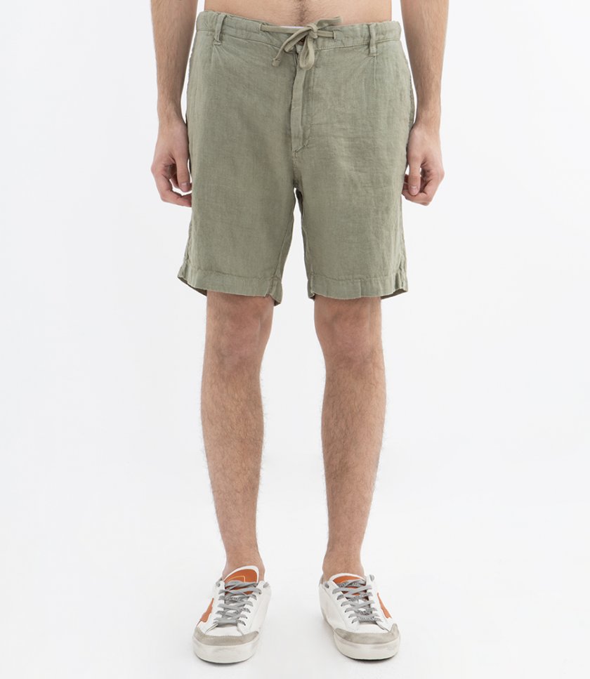 LINEN TANK SHORTS