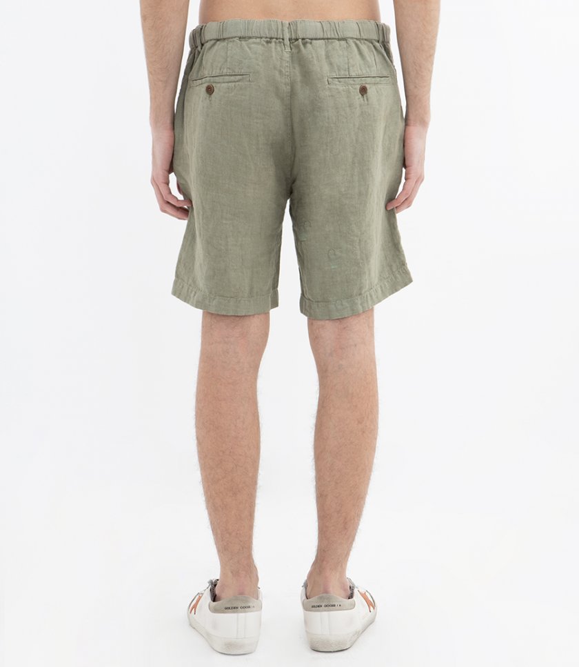 LINEN TANK SHORTS
