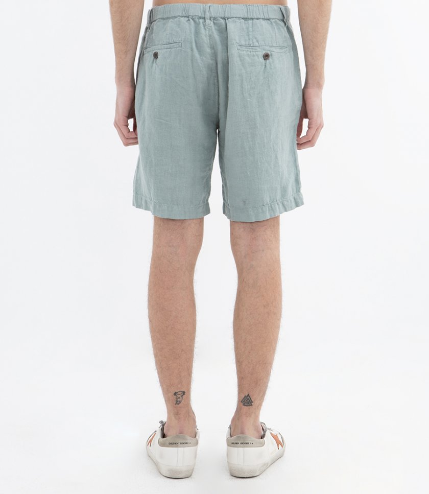 LINEN TANK SHORTS