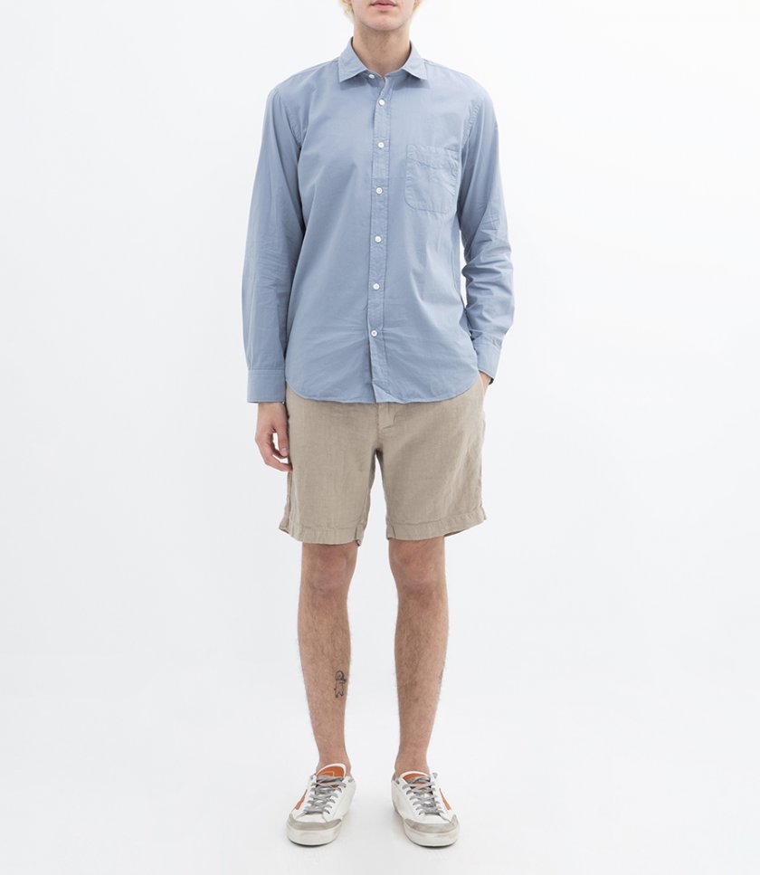LINEN TANK SHORTS