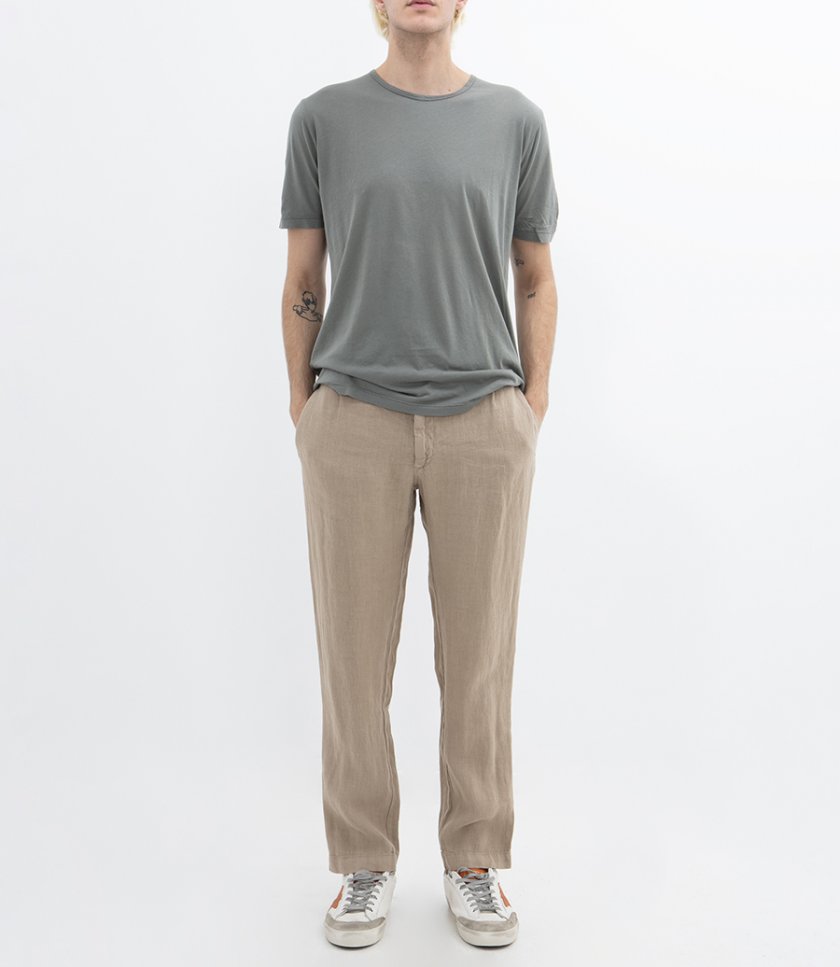 LINEN TANKER EASY PANTS