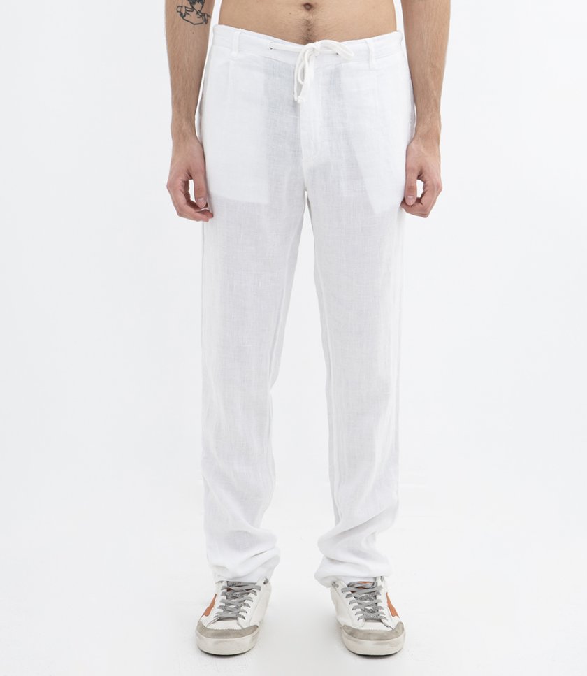 LINEN TANKER EASY PANTS