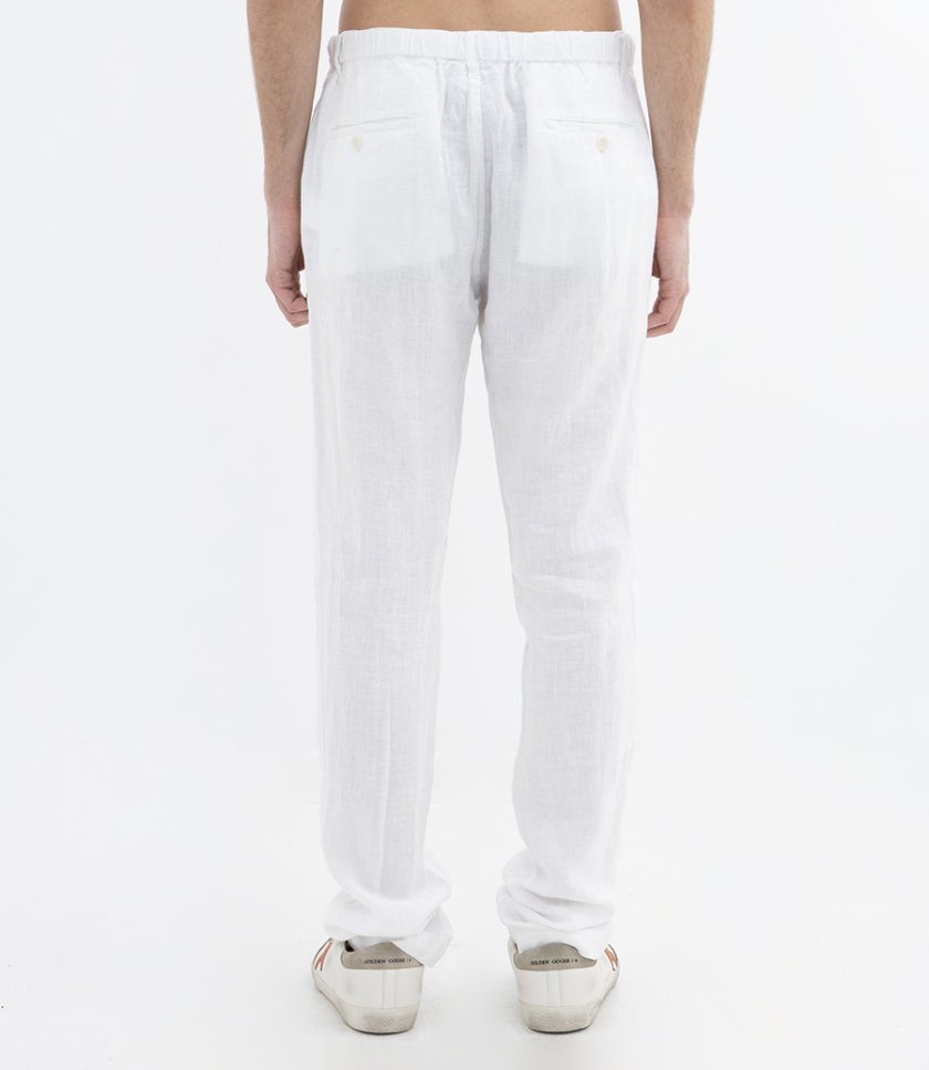 LINEN TANKER EASY PANTS