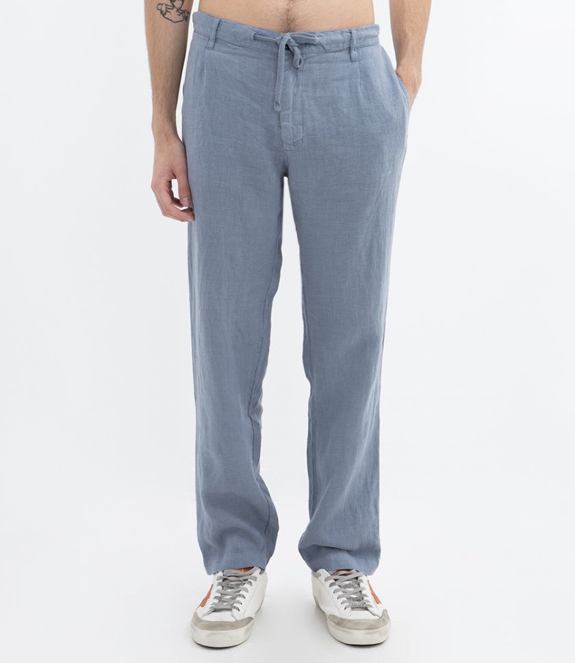 LINEN TANKER EASY PANTS