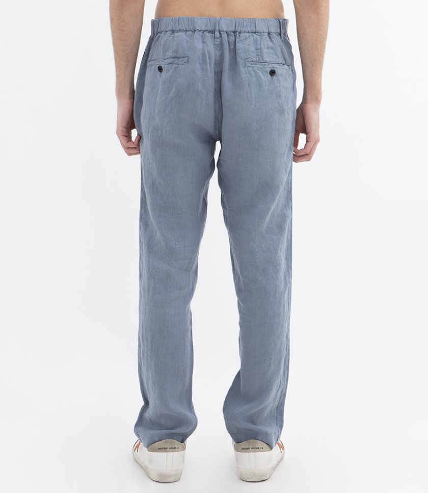 LINEN TANKER EASY PANTS