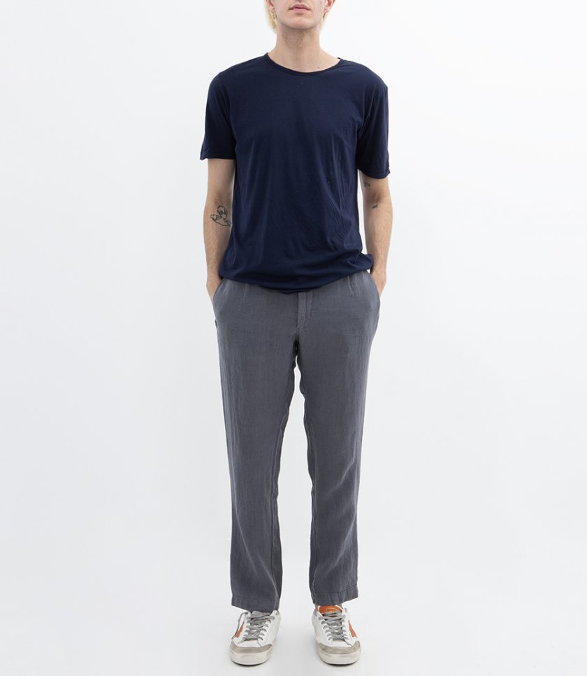 LINEN TANKER EASY PANTS