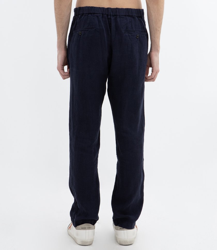 LINEN TANKER EASY PANTS
