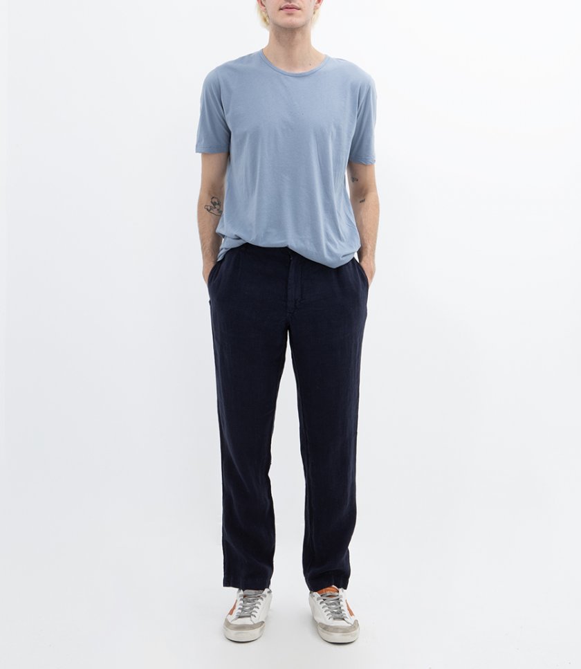 LINEN TANKER EASY PANTS