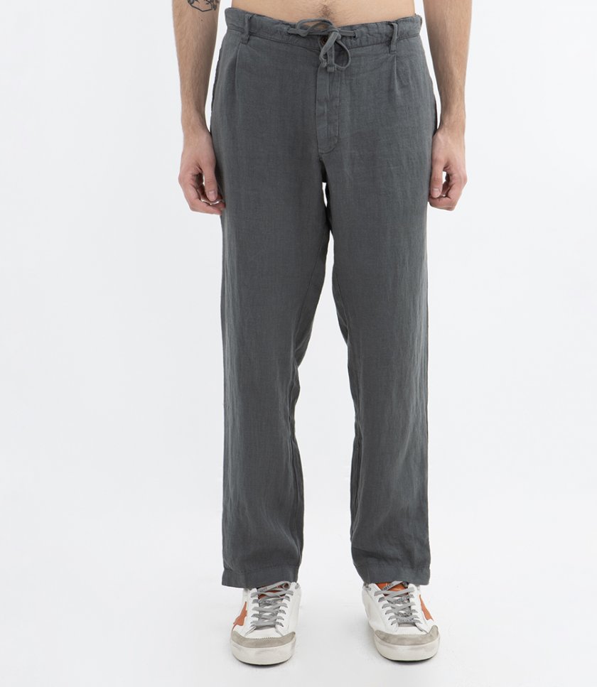 LINEN TANKER EASY PANTS
