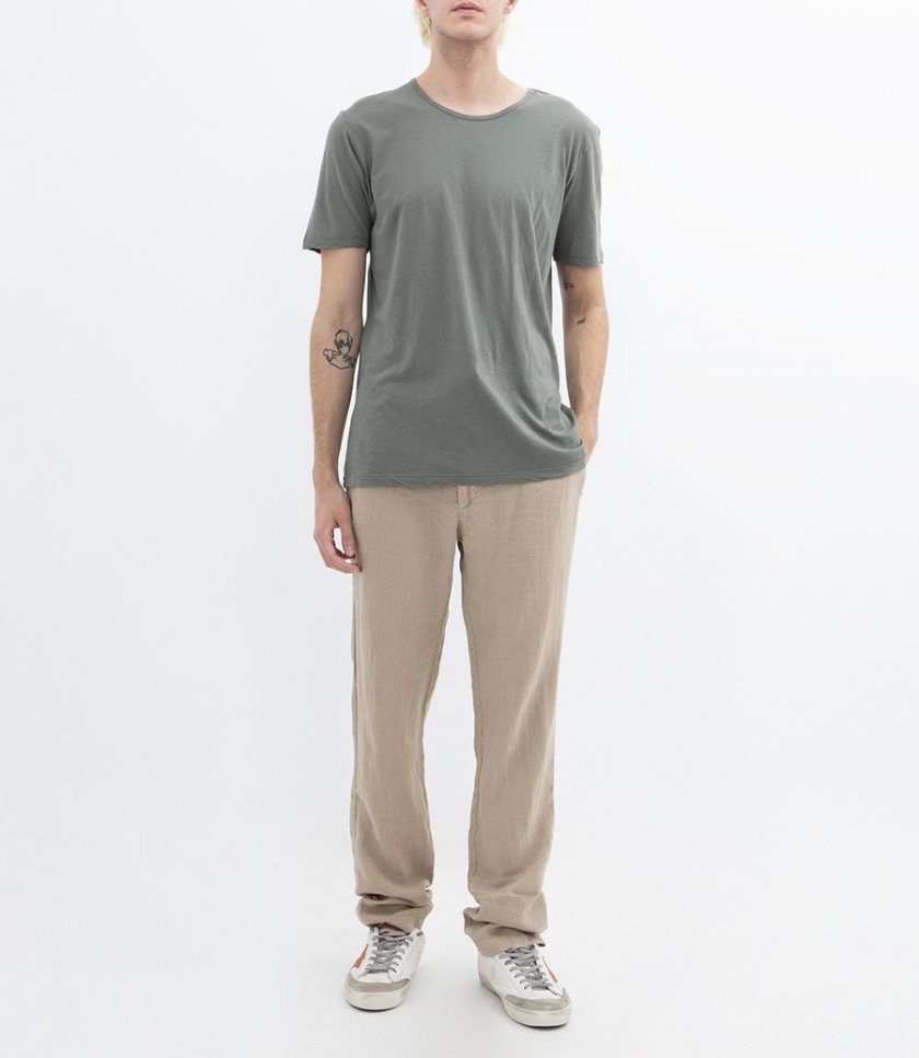 LINEN TANKER EASY PANTS