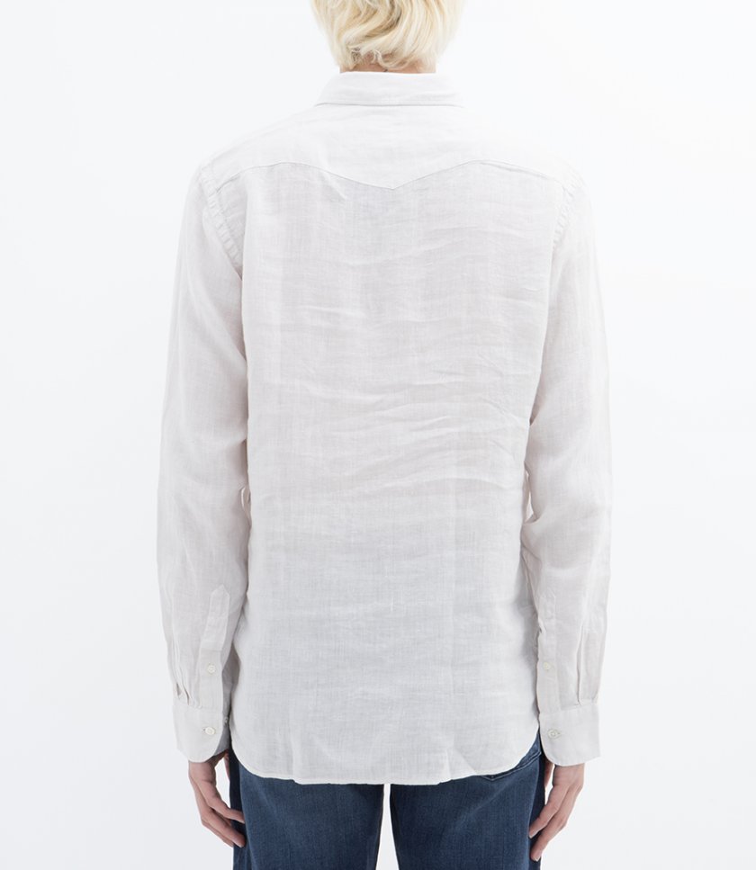 LINEN STORM PAT SHIRT