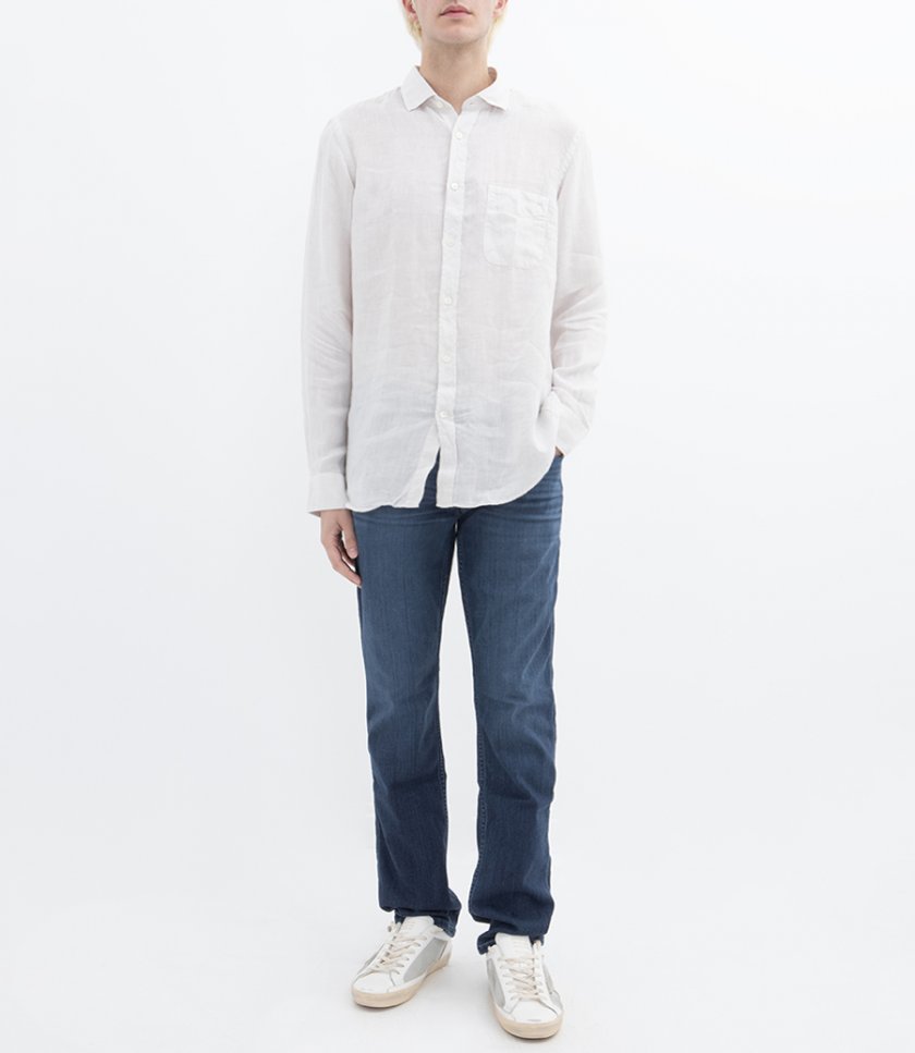 LINEN STORM PAT SHIRT